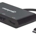 Convertitore Audio Video USB-C&trade; Multiporta - Hub MST HDMI DP VGA