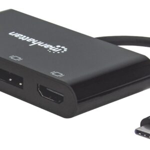 Convertitore Audio Video USB-C™ Multiporta - Hub MST HDMI DP VGA