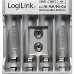 Caricabatterie per AA / AAA / 9V Ni-MH / Ni-Cd