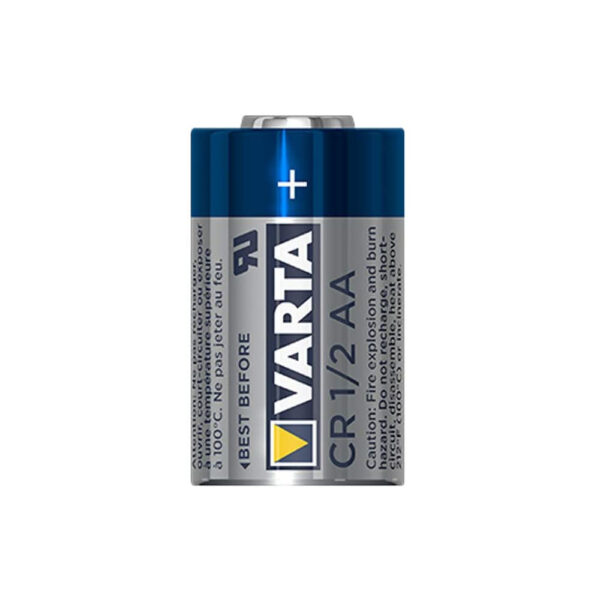 Blister 1 Batteria 3V Litio CR 1/2 AA 6127 - immagine 2