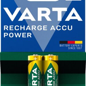 Blister 2 Batterie Ricaricabili Stilo AA 2600 mAh