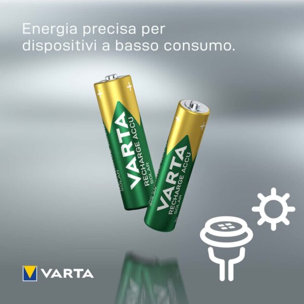 Blister 2 Batterie Ricaricabili Stilo AA 2600 mAh - immagine 4