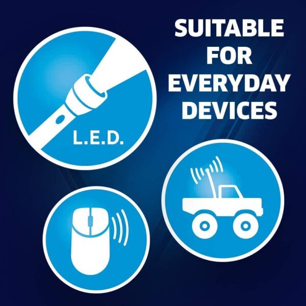 Blister 4 Batterie 1.5V Longlife Power Alcalina Stilo AA - immagine 4