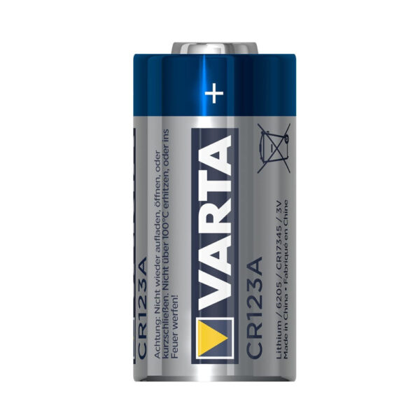 Blister 1 Batteria 3V 1430 mAh Litio CR123A - immagine 2