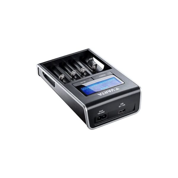 Caricabatterie LCD Dual Tech Charger Ni-MH Li-ioni e dispositivi USB - immagine 4