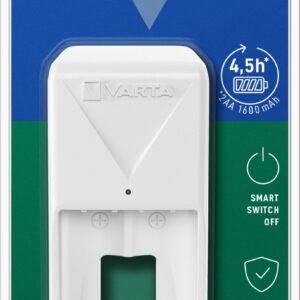 Caricabatterie Mini Charger per 2 Pile Stilo Ministilo AA/AAA