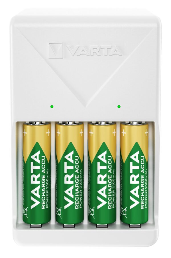 Caricabatterie Compatto a Spina Pocket Charger per 4 pile AA/AAA - immagine 2
