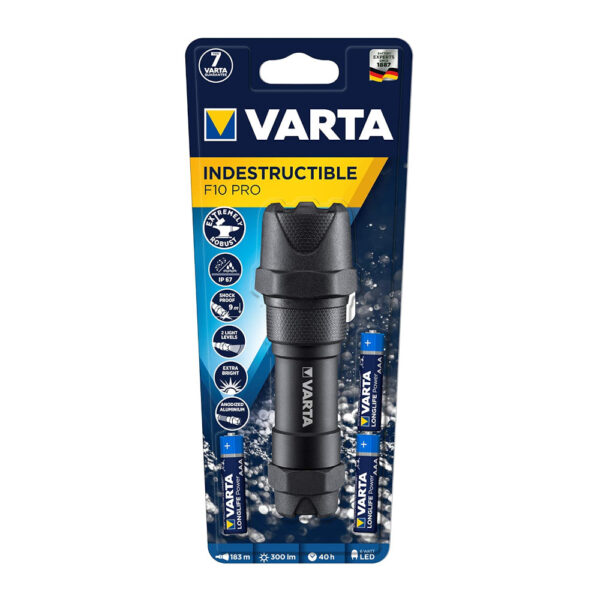 Torcia LED Indestructible F10 PRO Resistente ad Acqua e Urti - immagine 2