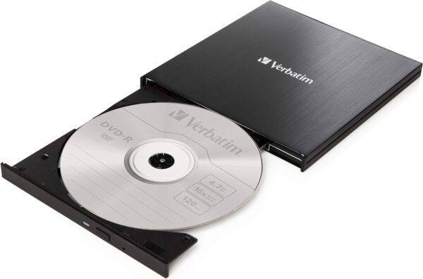 Lettore CD/DVD Esterno Slim USB 3.2 Gen1 con Porta USB-C™