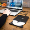 Lettore CD/DVD Esterno Slim USB 3.2 Gen1 con Porta USB-C™ - immagine 5