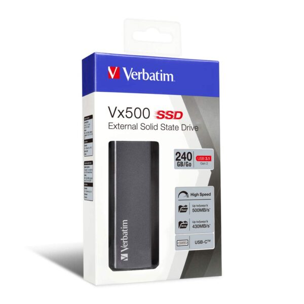 SSD Esterno 240GB VX500 Gen2 USB3.1 - immagine 2