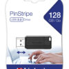 Memoria USB 2.0 PinStripe da 128Gb Colore Nero - immagine 2