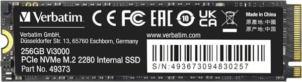 SSD Vi3000 PCIe NVMe M.2 256GB - immagine 3