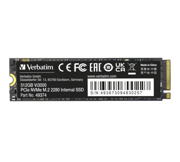 SSD Vi3000 PCIe NVMe M.2 512GB - immagine 3