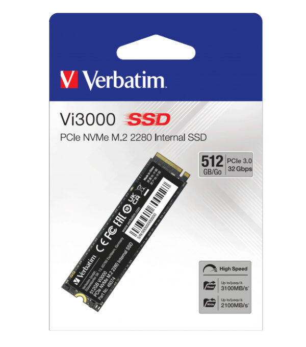 SSD Vi3000 PCIe NVMe M.2 512GB - immagine 2
