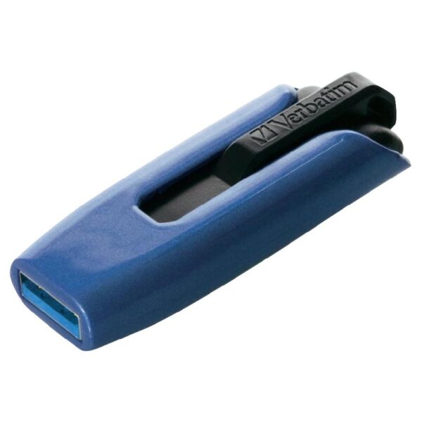 Memoria USB 3.0 Verbatim Retrattile 128GB Blu - immagine 4