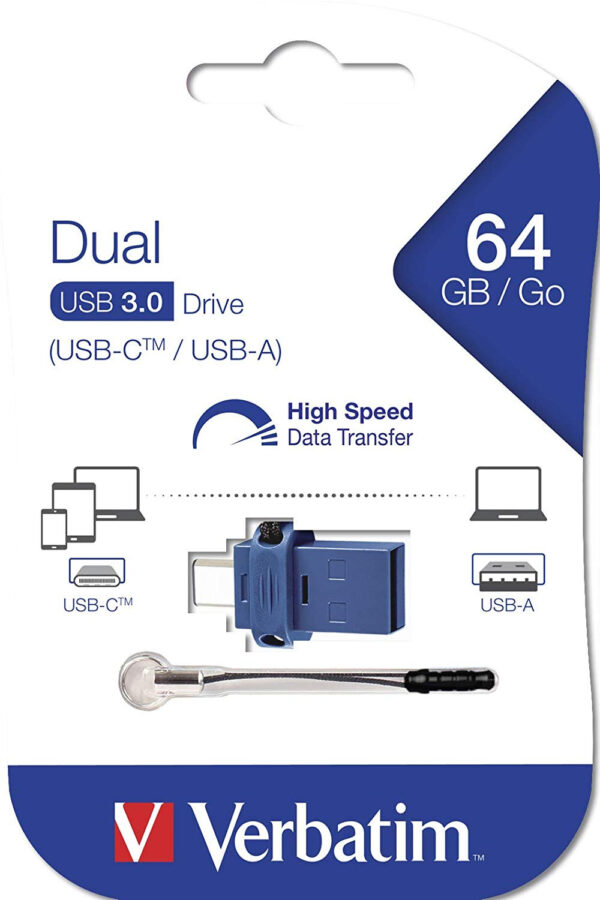 Memoria USB 3.0 Dual Drive USB-C™ USB-A 64GB - immagine 2