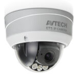 Telecamera Dome IP POE IR Varifocale Lente Motorizzata 2MP da Soffitto IP66, AVM543P/F28F12
