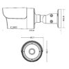 Telecamera CCTV Bullet IR 5MP 4 in 1 IP67, DGC5104AF - immagine 2