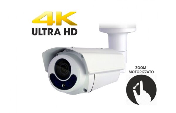 Telecamera CCTV da Soffitto Parete Quadribrid 5Mp 4K IP66 con Zoom Motorizzato, DGC5646 - immagine 3