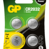 Blister 4 Batterie al Litio a Bottone 3V Lunga Durata CR2032