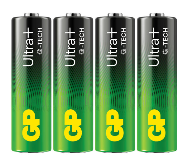 Confezione 4 Batterie GP Ultra Plus Alcaline Stilo AA 15AUP/LR6 - immagine 2
