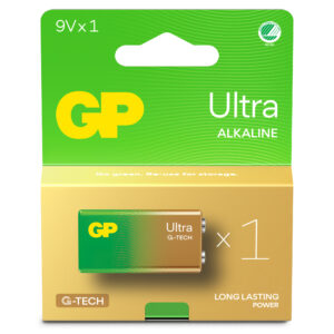 Batteria GP Ultra Alcalina 9V 1604AU/6LF22