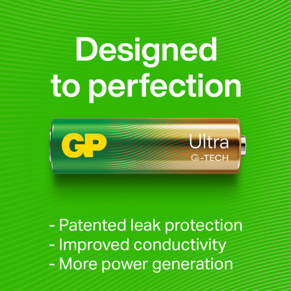 Confezione 2 Batterie GP Ultra Alcalina Torcia D 13AU/LR20 - immagine 4