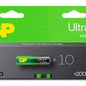 Confezione 10 Batterie GP Ultra Plus Alcaline Stilo AA 15AUP/LR6