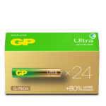 Confezione 24 Batterie GP Ultra Alcaline Ministilo AAA 24AU/LR03