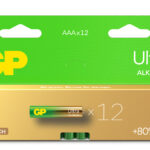Confezione 12 Batterie GP Ultra Alcalina MiniStilo AAA 124U/LR03