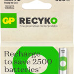 Blister 2 Batterie Ricaricabili Mini Stilo AAA 650 mAh