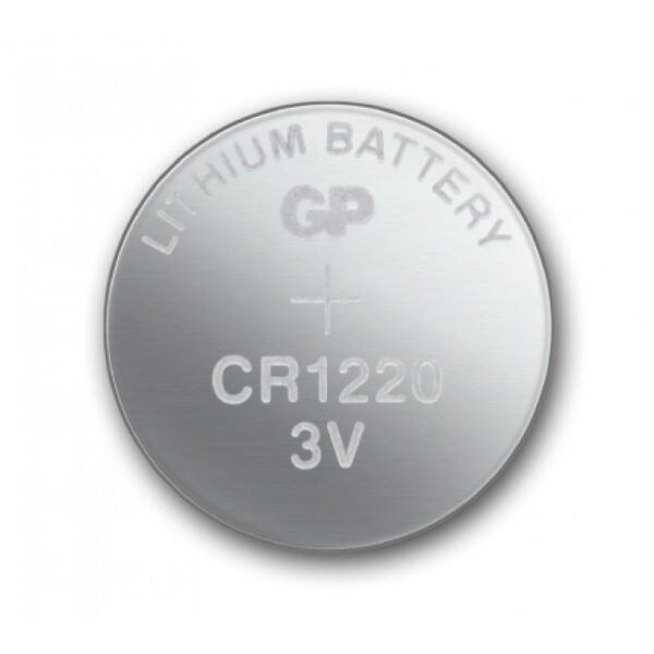 Confezione 5 Batterie Litio a Bottone CR1220 - immagine 2
