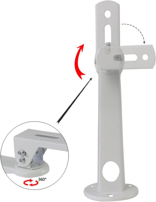 Supporto da Soffitto o Parete per Telecamere e Proiettori, BWM1 - immagine 5