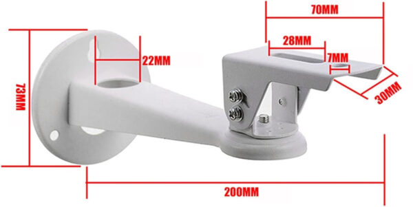 Supporto da Soffitto o Parete per Telecamere e Proiettori, BWM1 - immagine 3