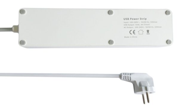 Multipresa Intelligente 3 Prese Schuko 4 USB Controllo Vocale, R4028 - immagine 5