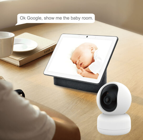 Telecamera WiFi Smart da interno PTZ HD 360°, R4040 - immagine 4