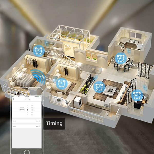 Interruttore Switch Smart Home 10A WiFi Universale, R4967 - immagine 6