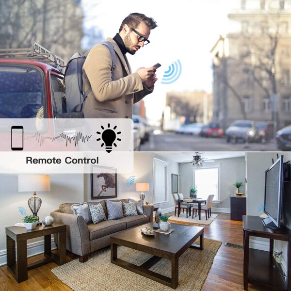 Interruttore Switch Smart Home 10A WiFi Universale, R4967 - immagine 5