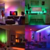 Kit Striscia LED Intelligente 5m con Funzione Musicale e Controllo Vocale Alexa, R5149 - immagine 10
