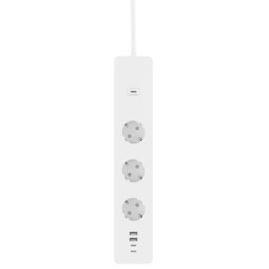 Multipresa Intelligente 3 Prese Schuko 4 USB Controllo Vocale, R6132