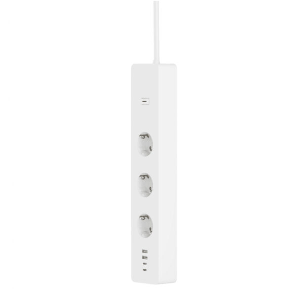 Multipresa Intelligente 3 Prese Schuko 4 USB Controllo Vocale, R6132 - immagine 3
