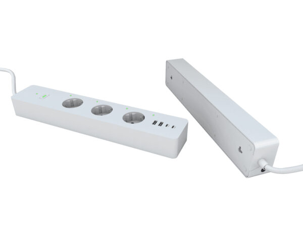 Multipresa Intelligente 3 Prese Schuko 4 USB Controllo Vocale, R6132 - immagine 4