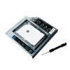 Adattatore SATA HDD Caddy per HDD/SSD da 9,5mm Nero - immagine 4