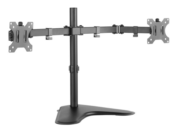 Supporto da scrivania per 2 Monitor 13-32'' con base - immagine 9