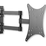 Supporto a Muro per TV LED LCD 23-42'' Inclinabile 3 Snodi Nero