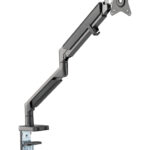 Supporto da Scrivania per Monitor LED 17-32'' con Molla a Gas Nero