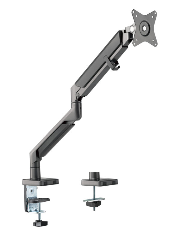 Supporto da Scrivania per Monitor LED 17-32'' con Molla a Gas Nero - immagine 4