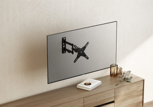 Supporto a Muro Universale 3 Snodi per TV LED-LCD 13-42'' Nero - immagine 6