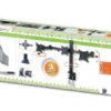 Supporto da scrivania per 3 Monitor 13-24'' con morsetto - immagine 2